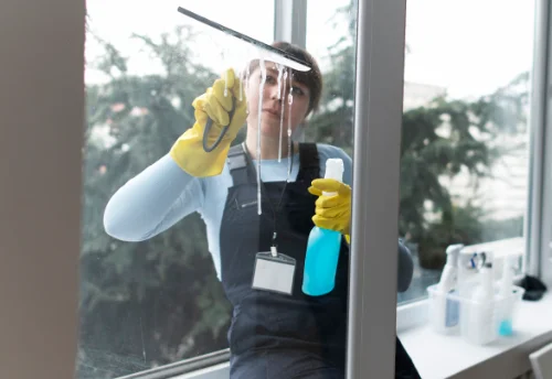 Nettoyage de vitres intérieures et extérieures à Curtafond